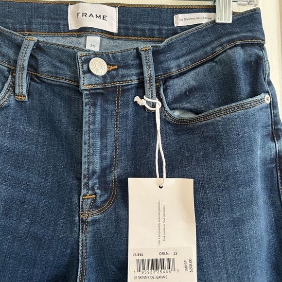 Brand NWT Revovle FRAME Le Skinny De Jeanne Size 29 - Picture 3 of 5